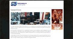 Desktop Screenshot of gdmusique.ca